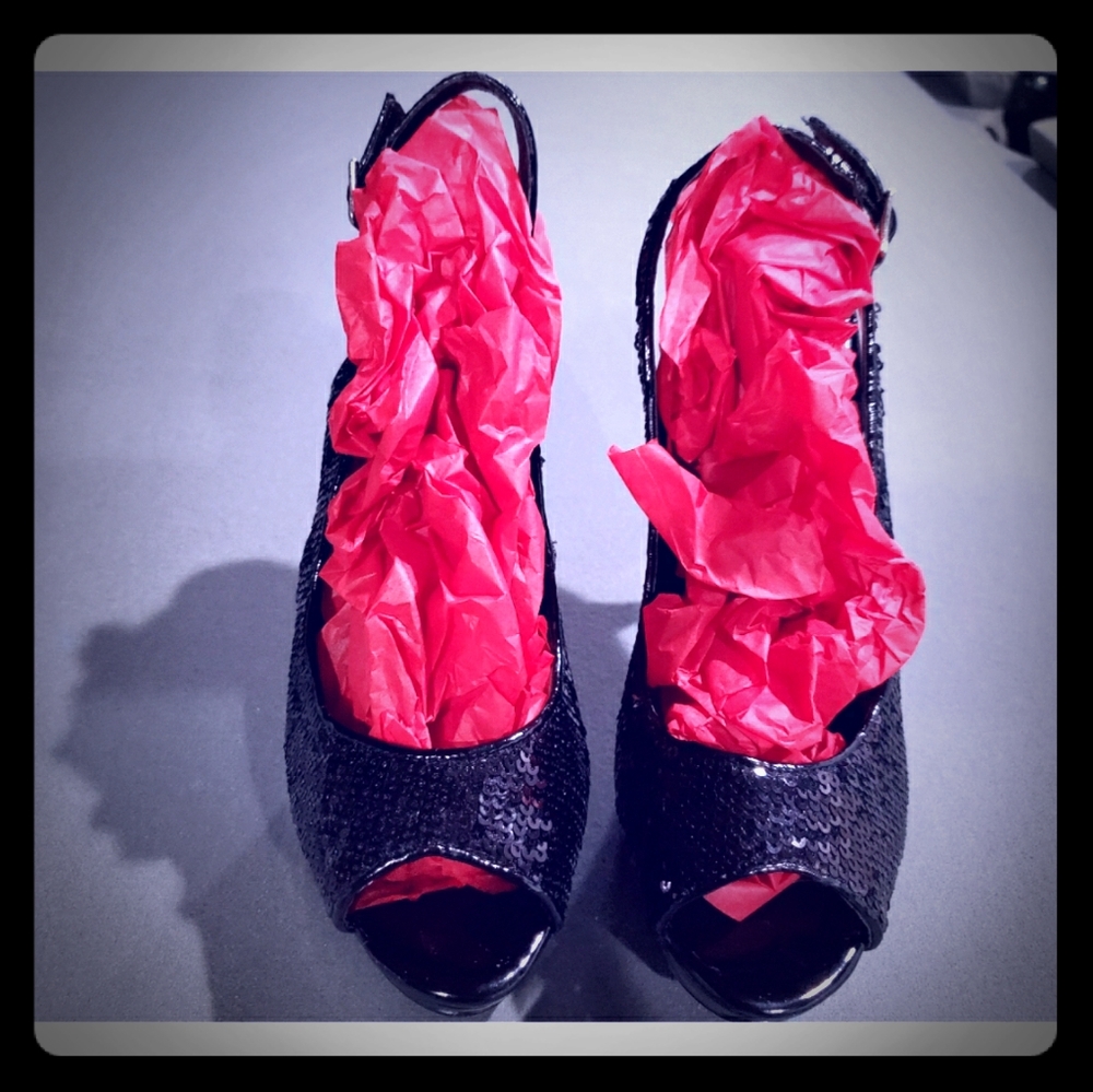 Platform stiletto heel